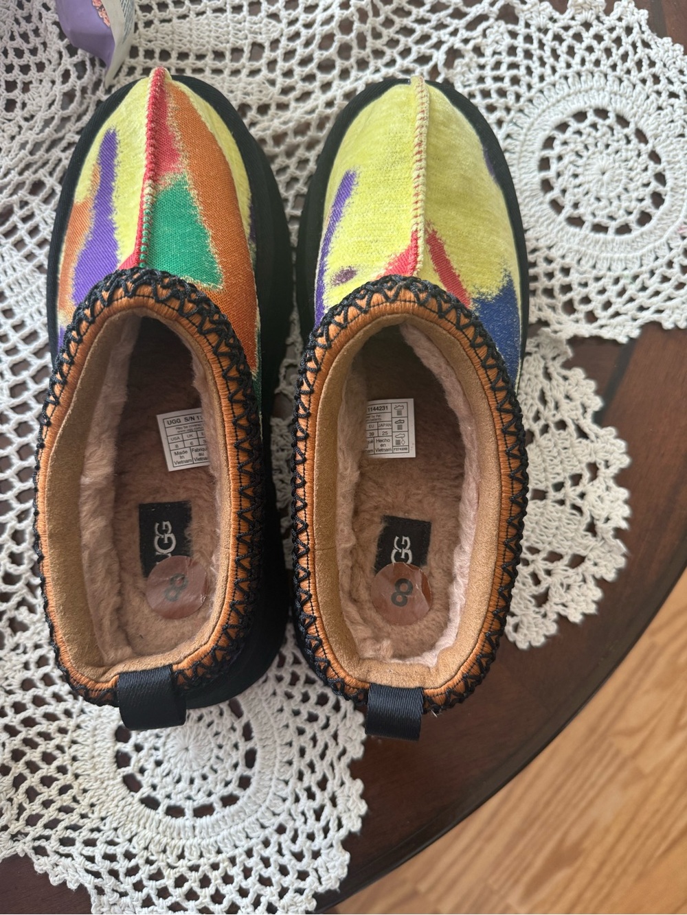 UGG Tazz Pridepop platform slippers